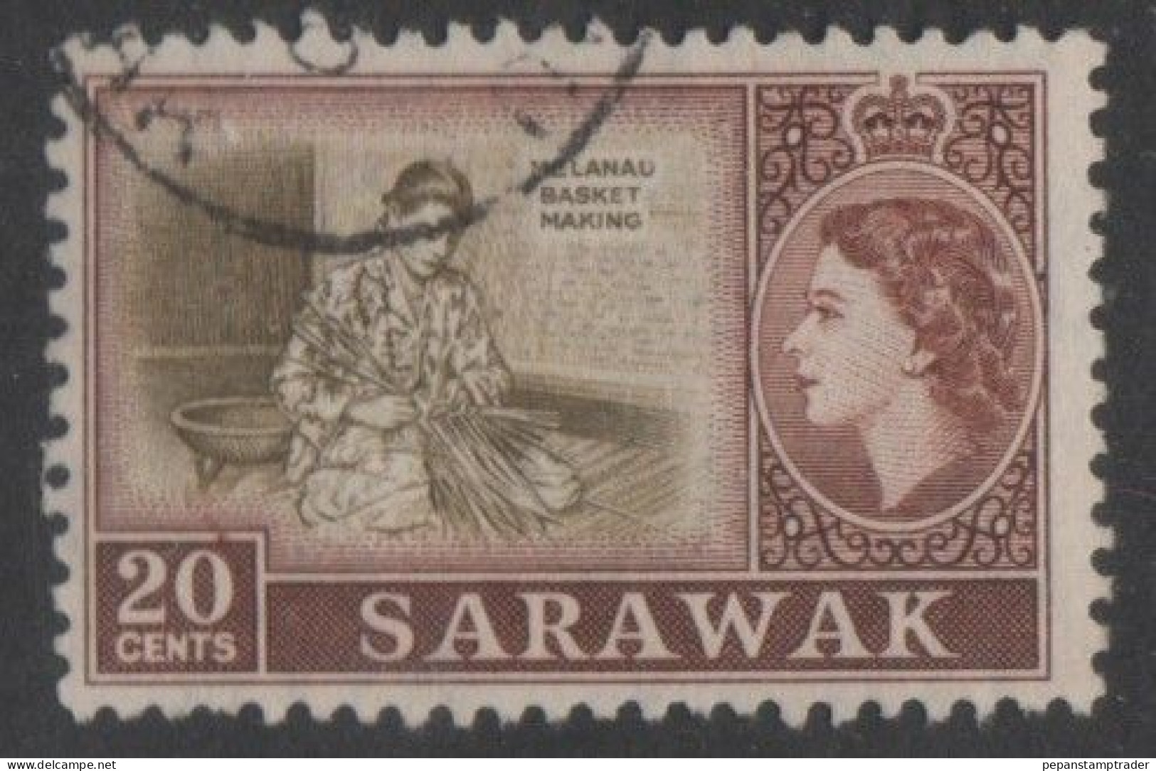 Sarawak - #205 - Used - Sarawak (...-1963)