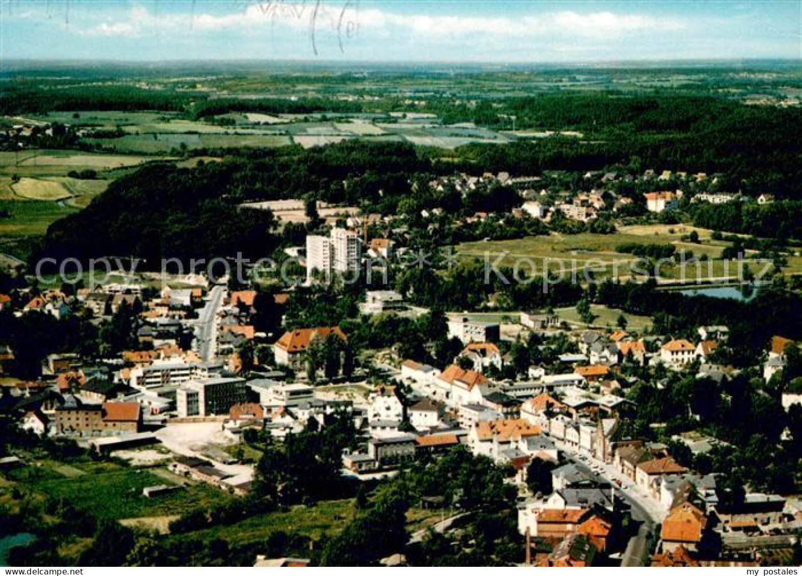 73668255 Bad Schwartau Blick Vom Europacenter Auf Die Kaiser Wilhelm Gedaechtnis - Bad Schwartau