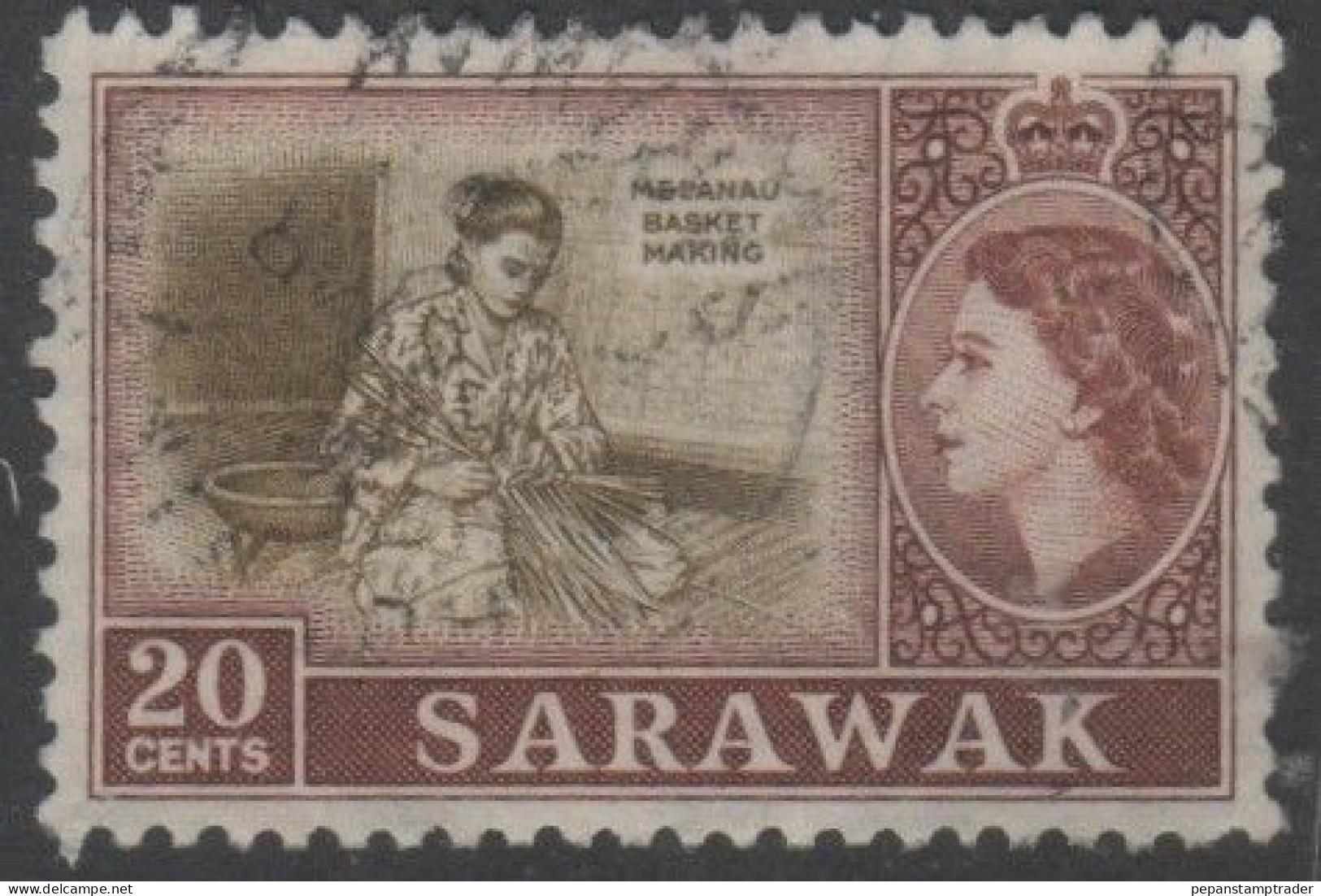 Sarawak - #205 - Used - Sarawak (...-1963)