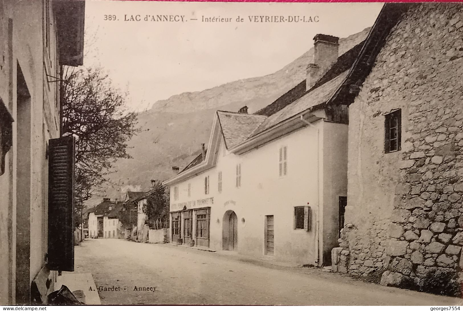 74  - LAC ANNECY - INTERIEUR DE VEYRIER-DU-LAC - Veyrier