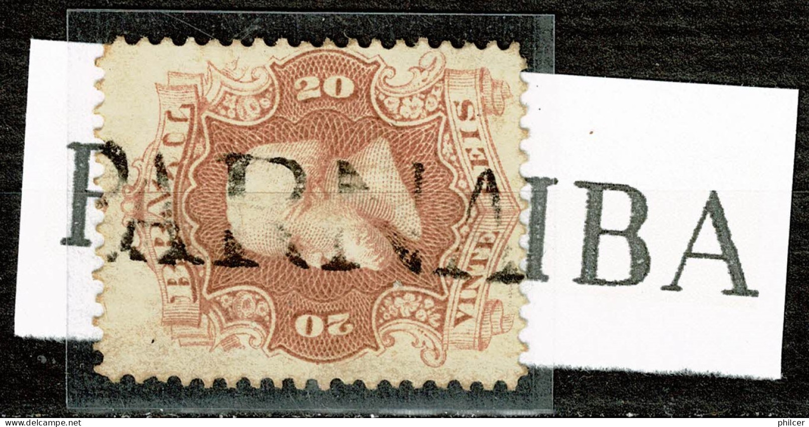 Brasil, 1866, # RHM 24, Used - Gebraucht