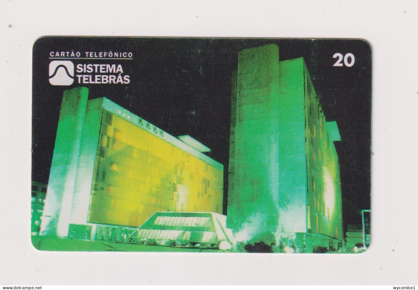 BRASIL -  Telebras Building Inductive  Phonecard - Brazil