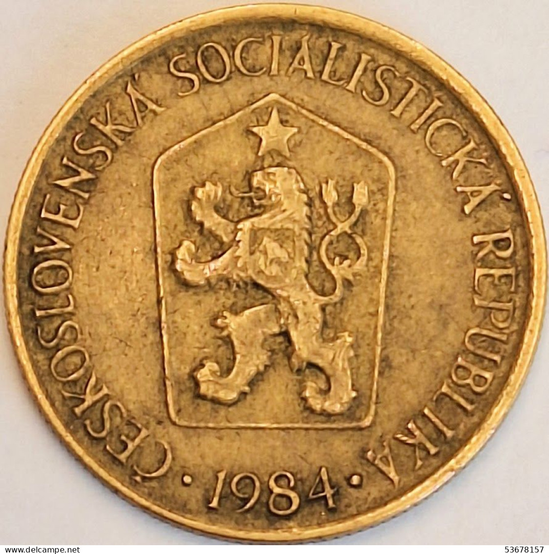 Czechoslovakia - Koruna 1984, KM# 50 (#3706) - Tschechoslowakei