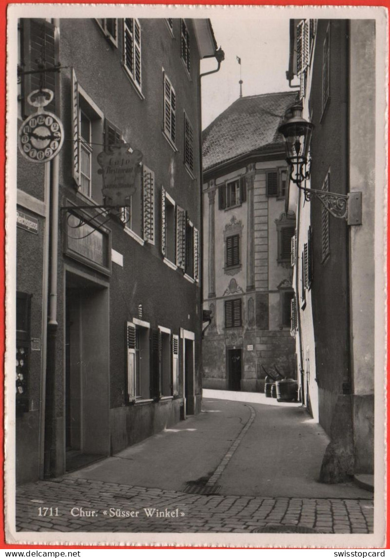 CHUR Süsser Winkel, Café Restaurant Zum Süssen Winkel - Coire