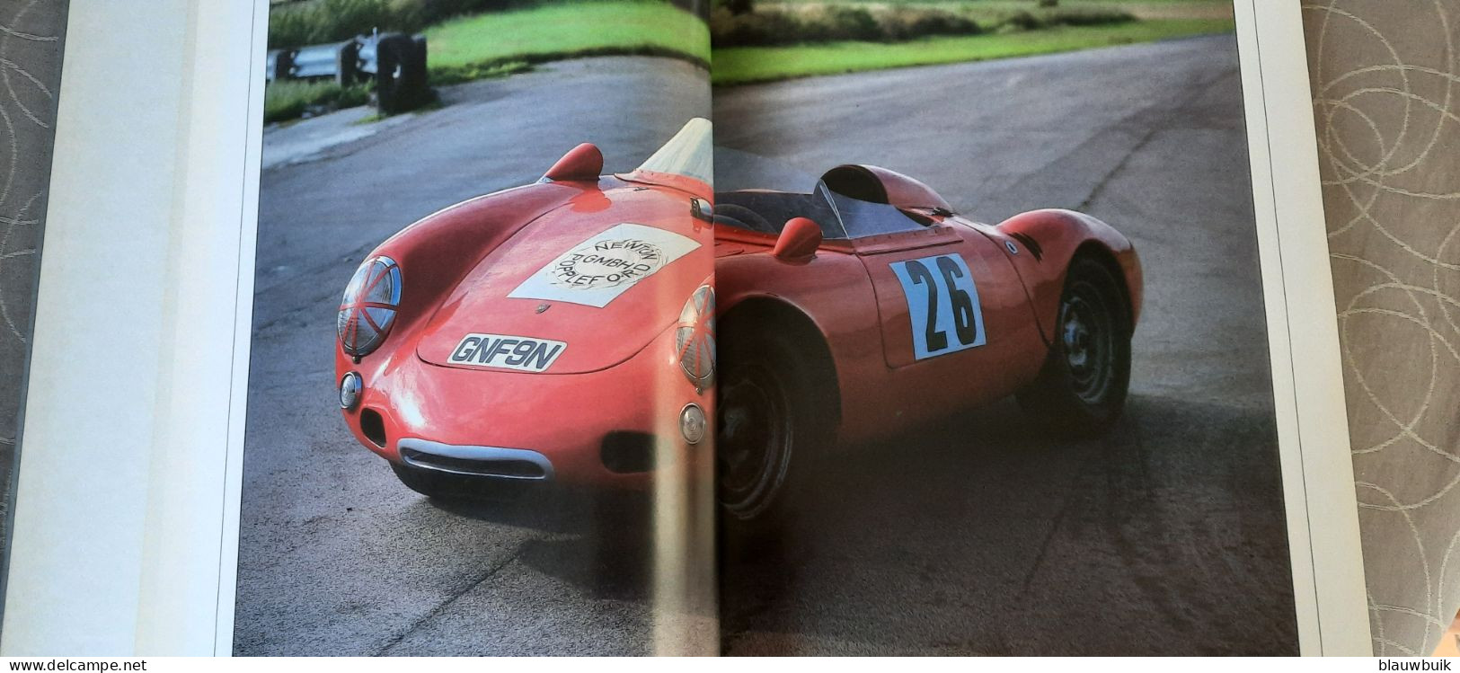 Goebel kristal Porsche 356 1962 + boek Porsche , een legende die voortduurt