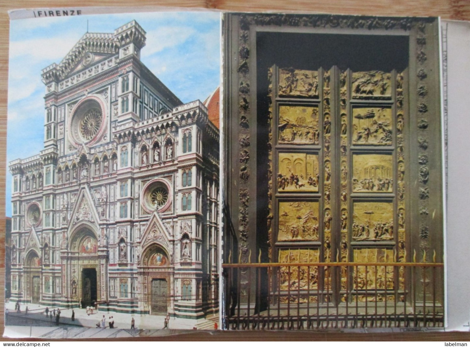 ITALY FIRENZE BOOKLET FOLDER SET BROCHURE MAP GUIDE KARTE CARD ANSICHTSKARTE POSTCARD CARTE POSTALE POSTKARTE PHOTO - Battipaglia