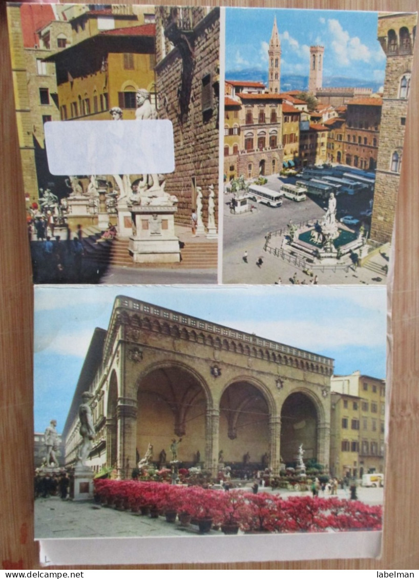 ITALY FIRENZE BOOKLET FOLDER SET BROCHURE MAP GUIDE KARTE CARD ANSICHTSKARTE POSTCARD CARTE POSTALE POSTKARTE PHOTO