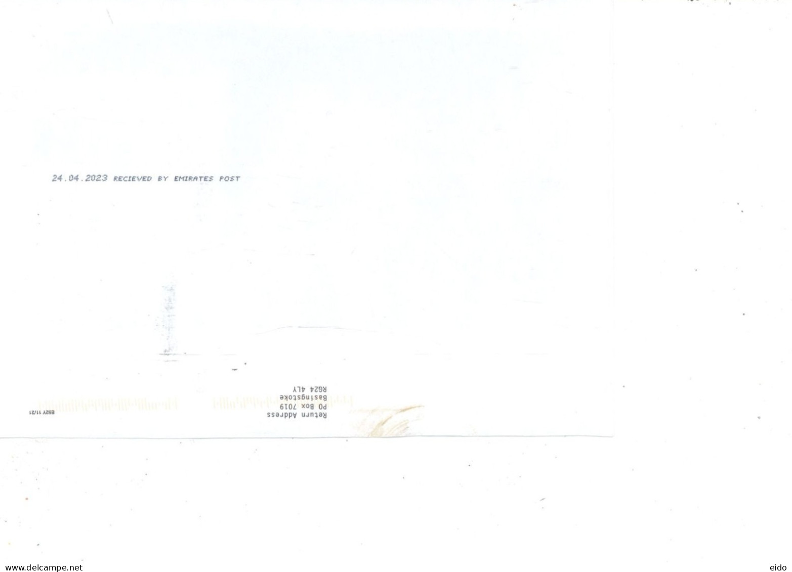 GREAT BRTAIN. - 2023, POSTAL FRANKING MACHINE COVER TO DUBAI. - Covers & Documents