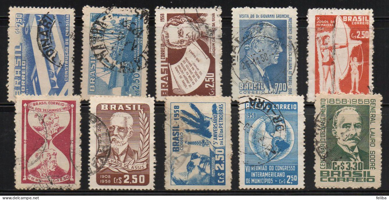 Brazil 1958 Lot - Lots & Serien