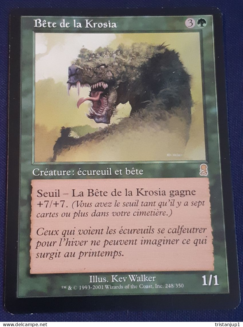 Bête De La Krosia Magic The Gathering MTG - Groene Kaarten