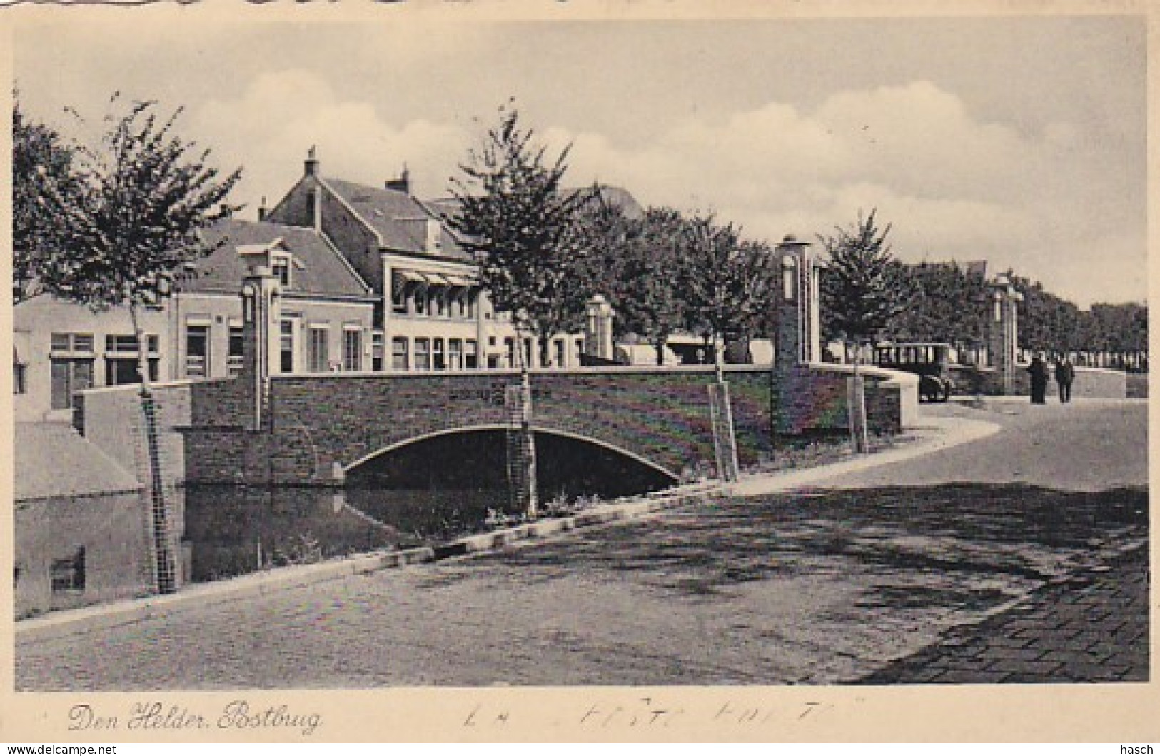 376521Den Helder, Postbrug. - Den Helder