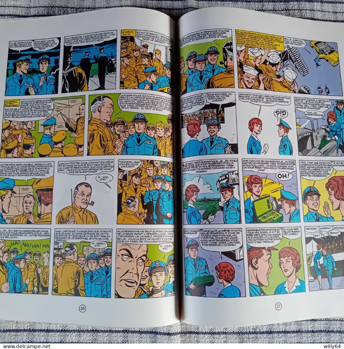 LES AVENTURES DE BUCK DANNY  N°29 "Opération Mercury"   1983  DUPUIS   BD SOUPLE  TBE - Buck Danny