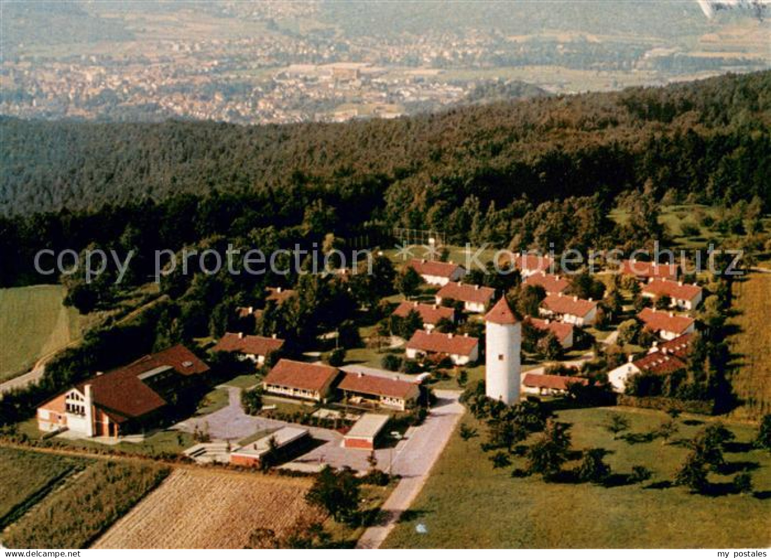 73637727 Oberberken SOS Kinderdorf Wuerttemberg Fliegeraufnahme Oberberken - Schorndorf