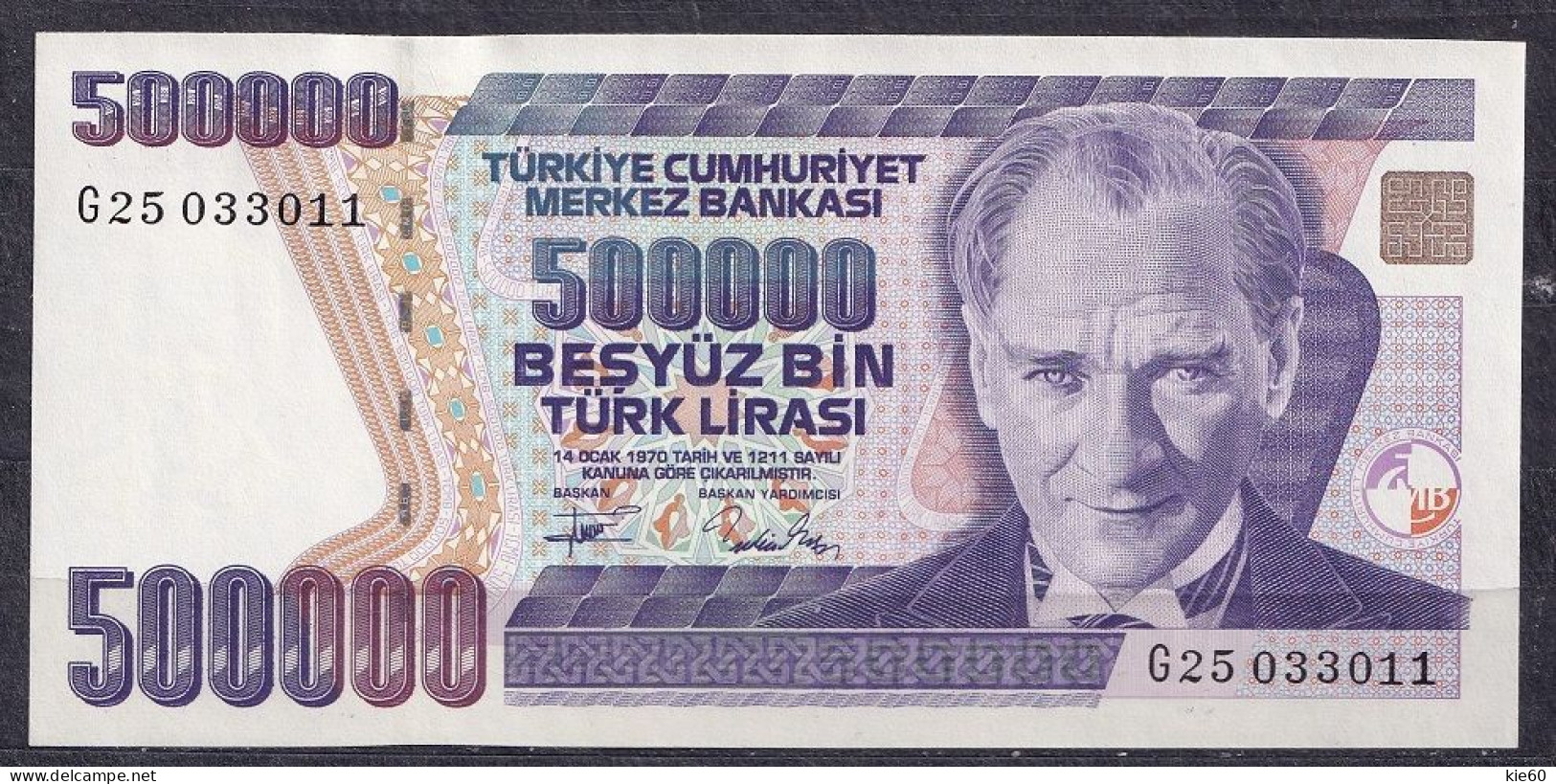 Turkey - 1994 -  5000 000  Lirasi -P208c ..UNC - Turkije