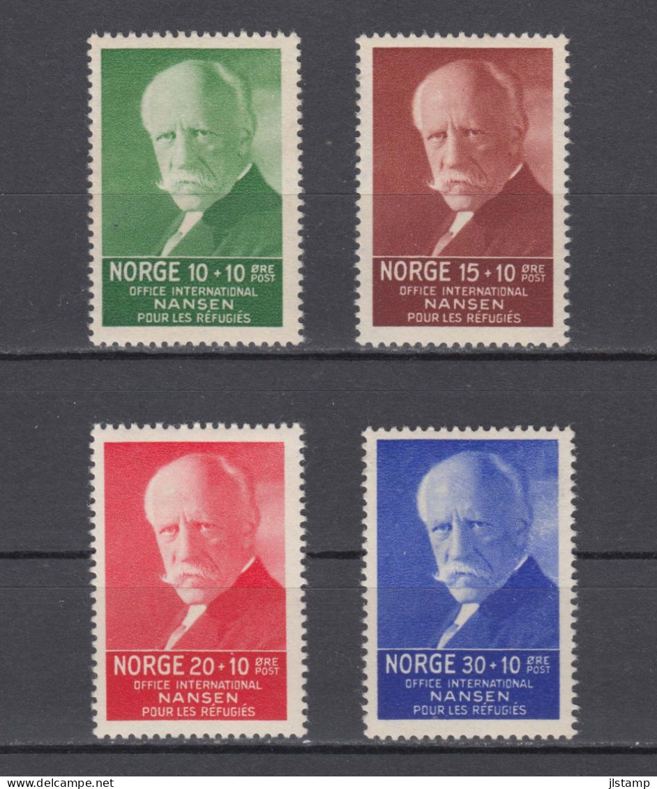 Norway 1935 Nansen Stamps Set Of 4 ,Scott# B5-B8,OG MNH,VF - Nuovi