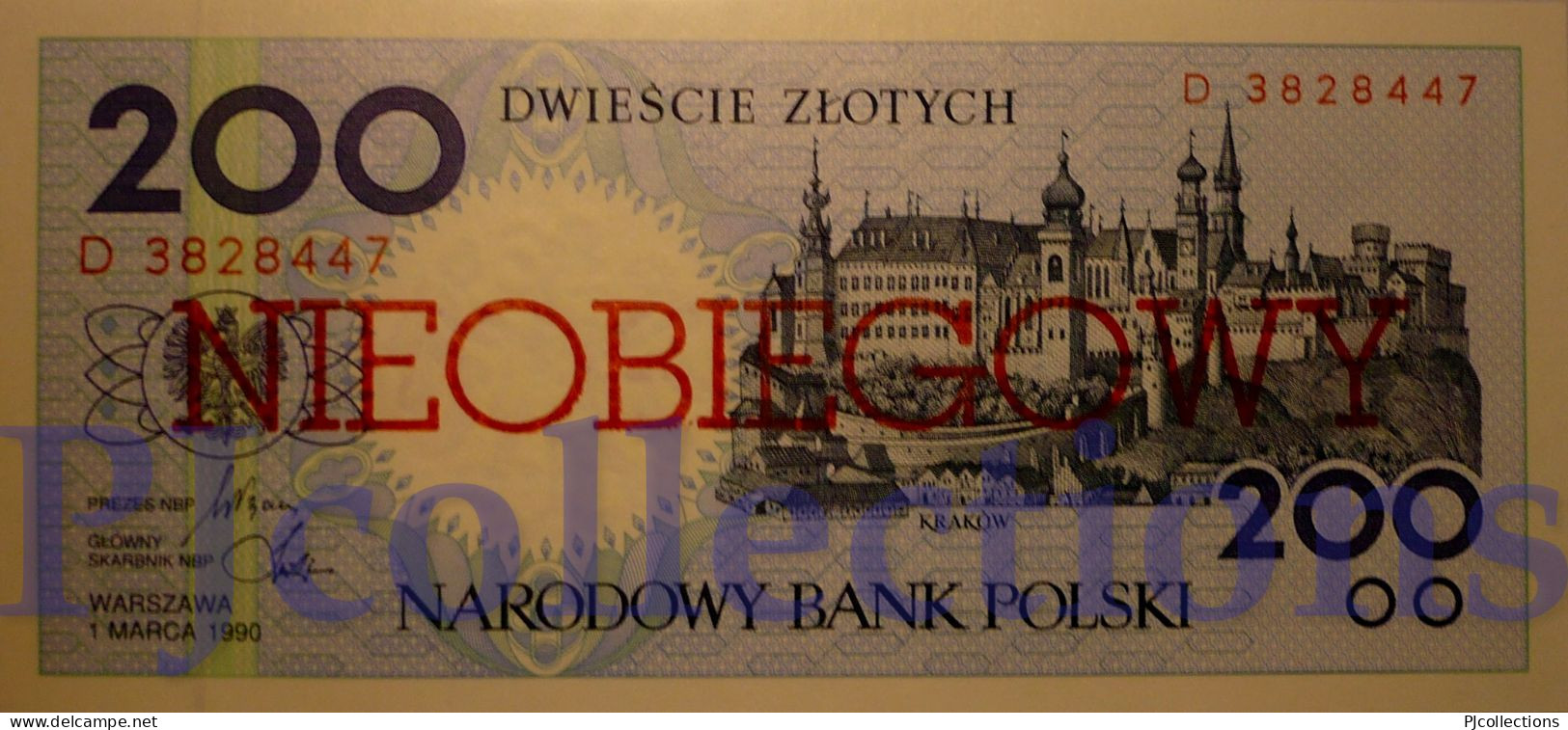 POLONIA - POLAND 200 ZLOTYCH 1990 PICK 171a UNC - Polen