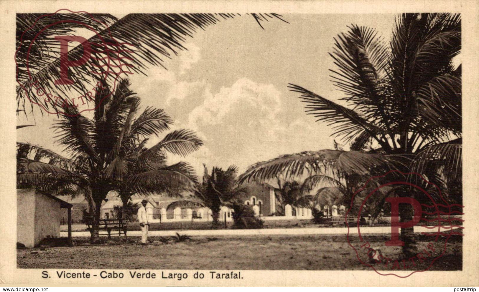 CABO VERDE.  S. Vicente. LARGO DO TARAFAL. - Cap Vert