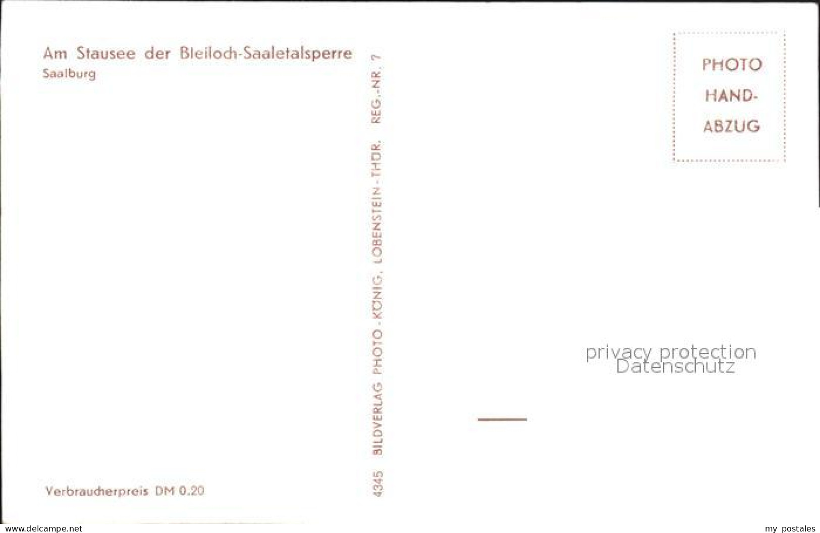 72387151 Bleilochtalsperre Stausee Saalburg Schleiz - Schleiz