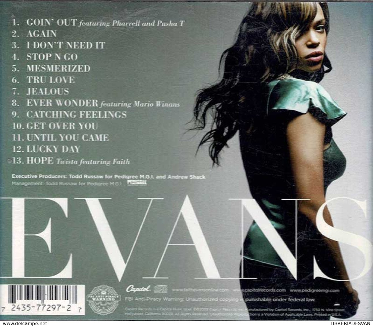 Faith Evans - The First Lady. CD - Jazz