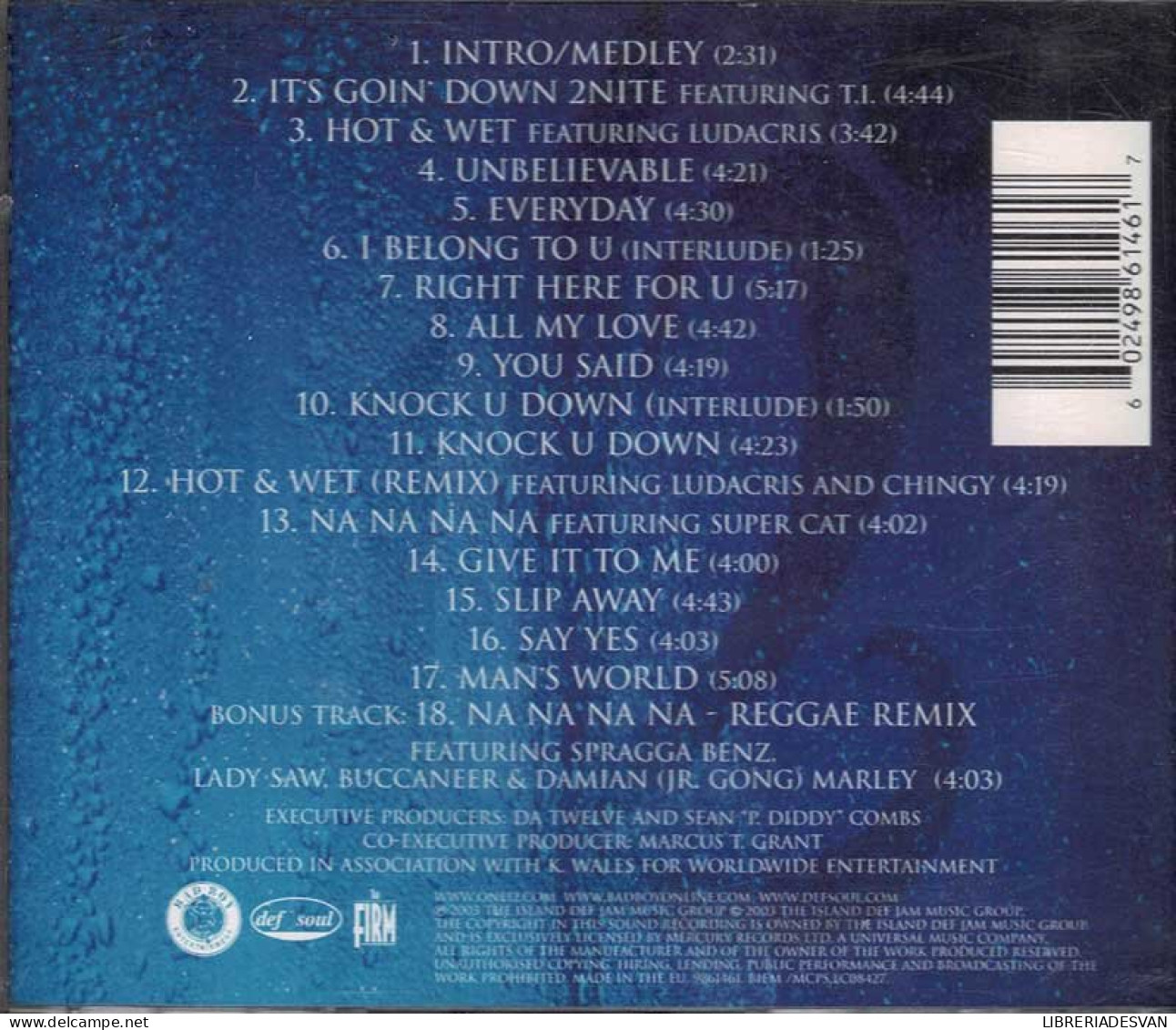 112 - Hot & Wet. CD - Jazz