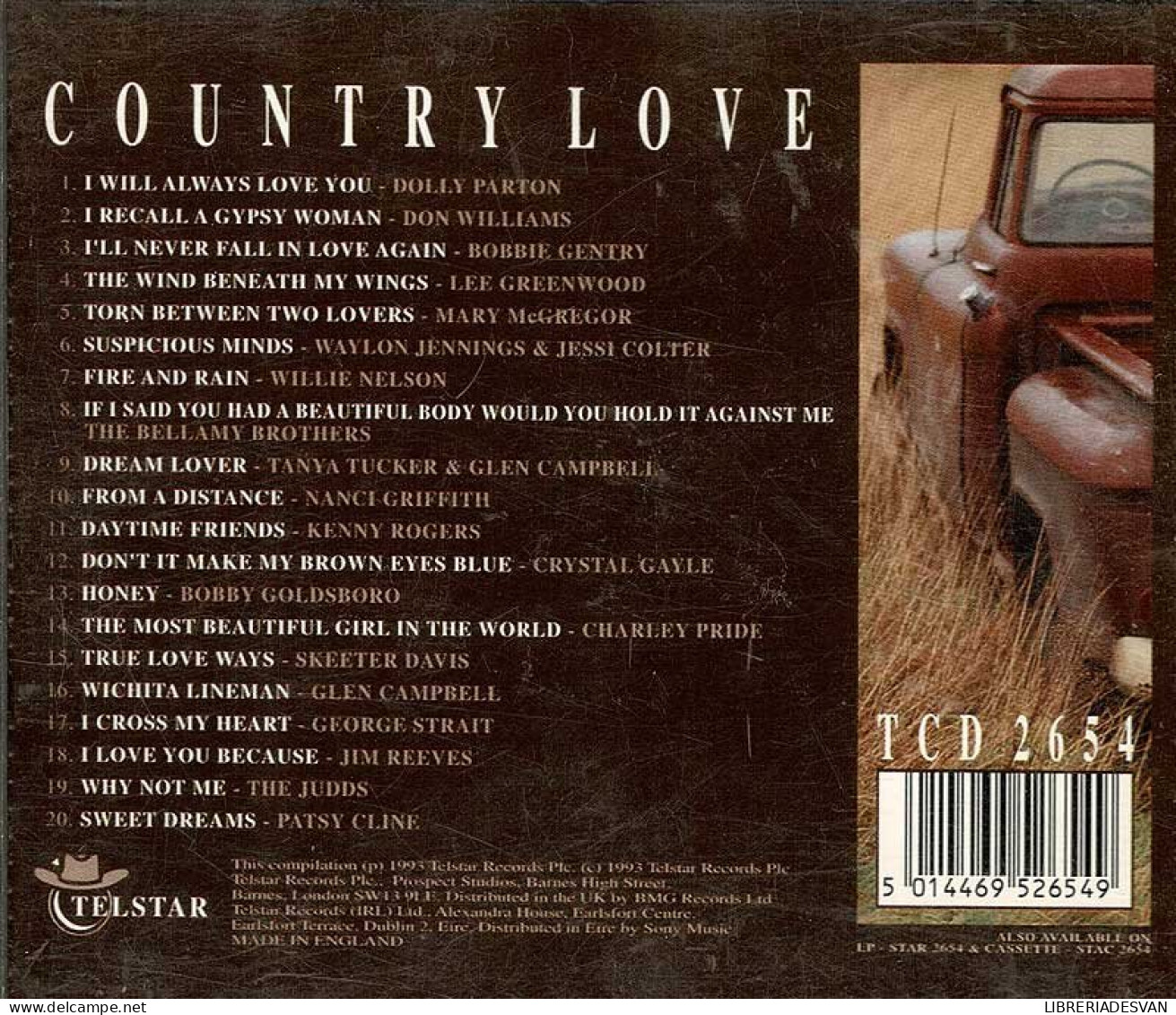 Country Love. CD - Country Et Folk