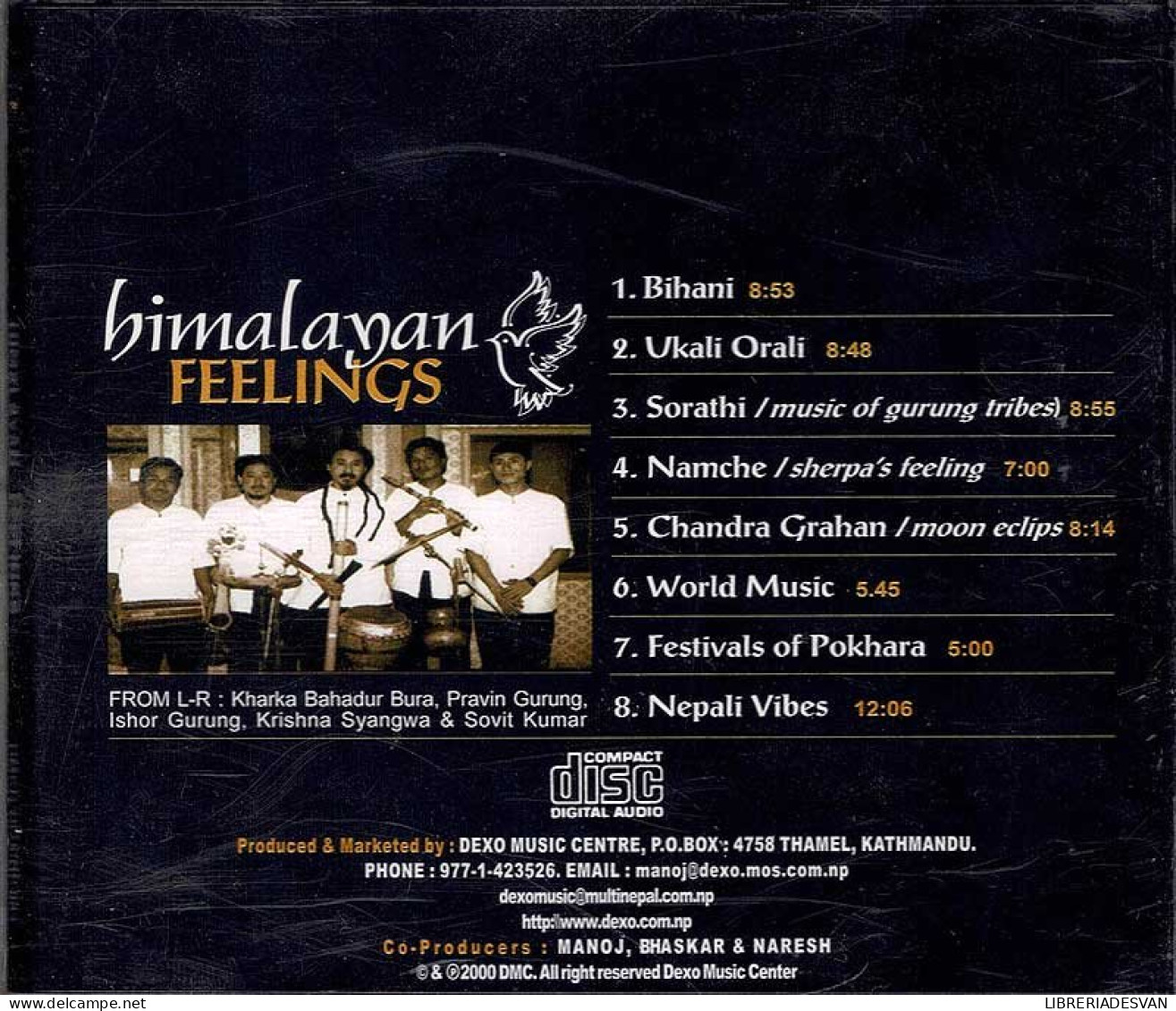 Namaste Band - Himalayan-Feelings. CD - Country & Folk
