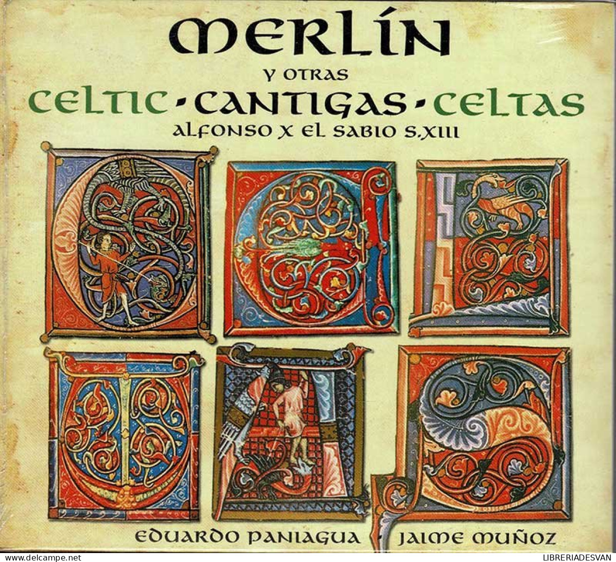 Alfonso X El Sabio / Eduardo Paniagua, Jaime Muñoz - Merlín Y Otras Cantigas Celtas. CD - Country Et Folk