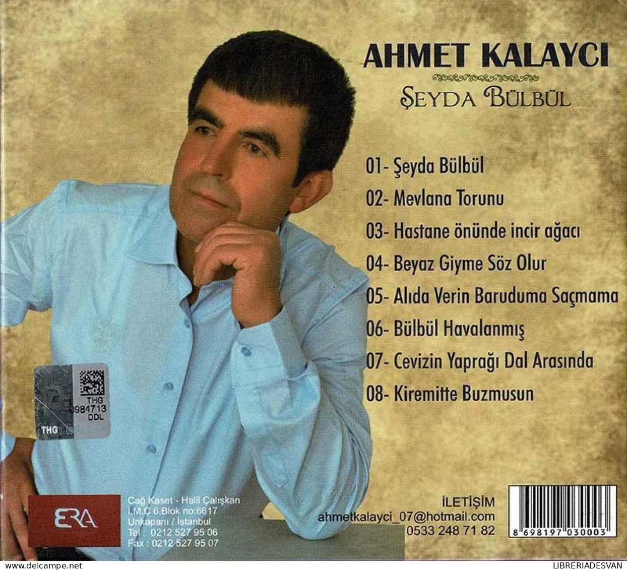 Ahmet Kalayci - Seyda Bülbül. CD - Country & Folk