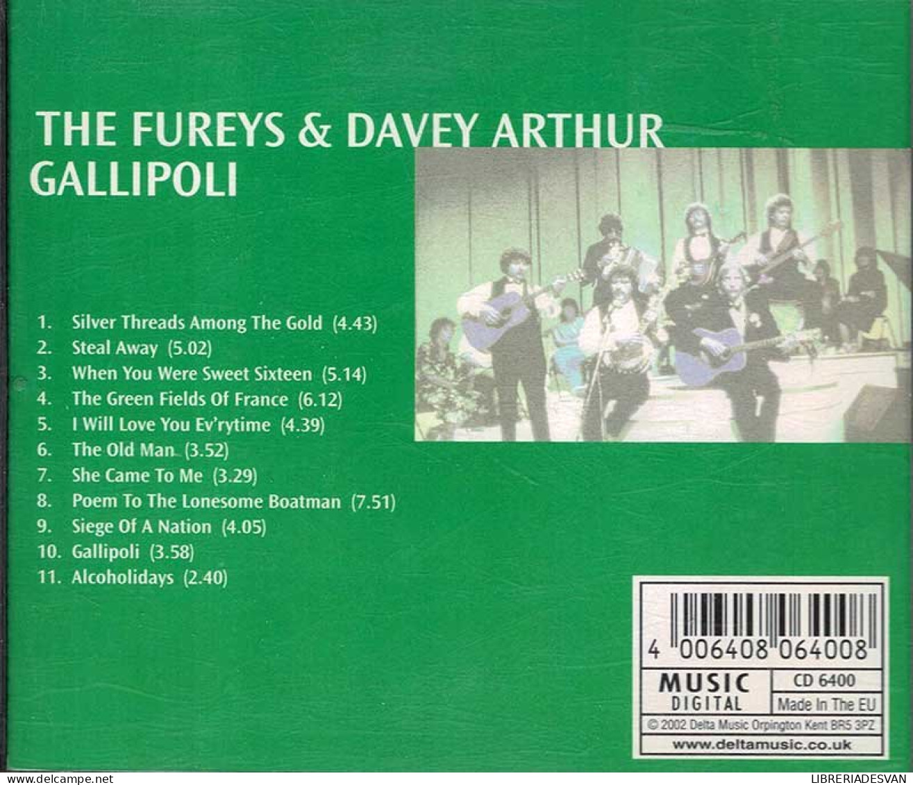 The Fureys & Davey Arthur - Gallipoli. CD - Country Y Folk