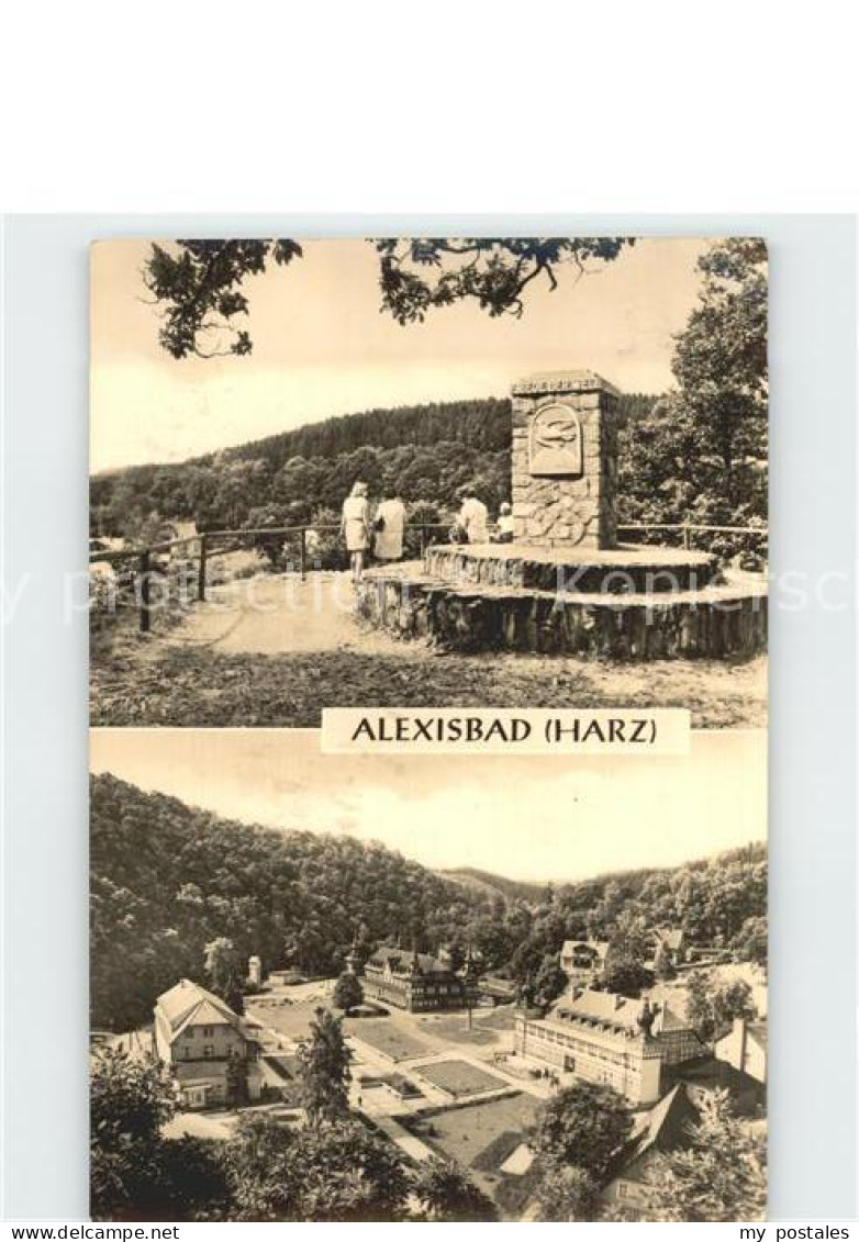 72383751 Alexisbad Harz Friedensdenkmal Alexisbad - Harzgerode