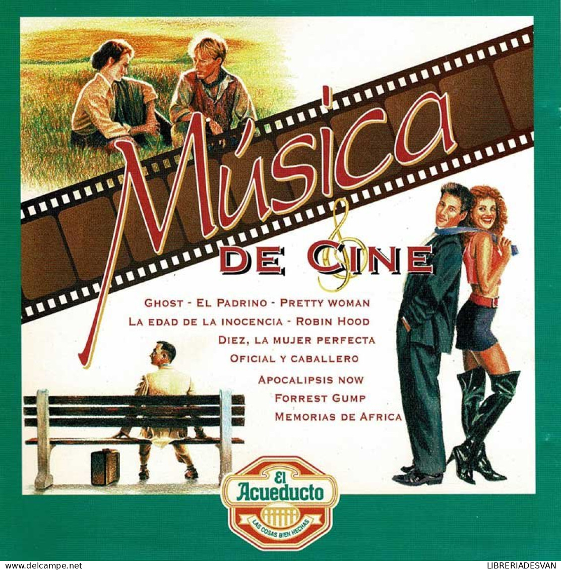 Música De Cine. Ghost. El Padrino. Pretty Woman. La Edad De La Inocencia. CD - Filmmusik