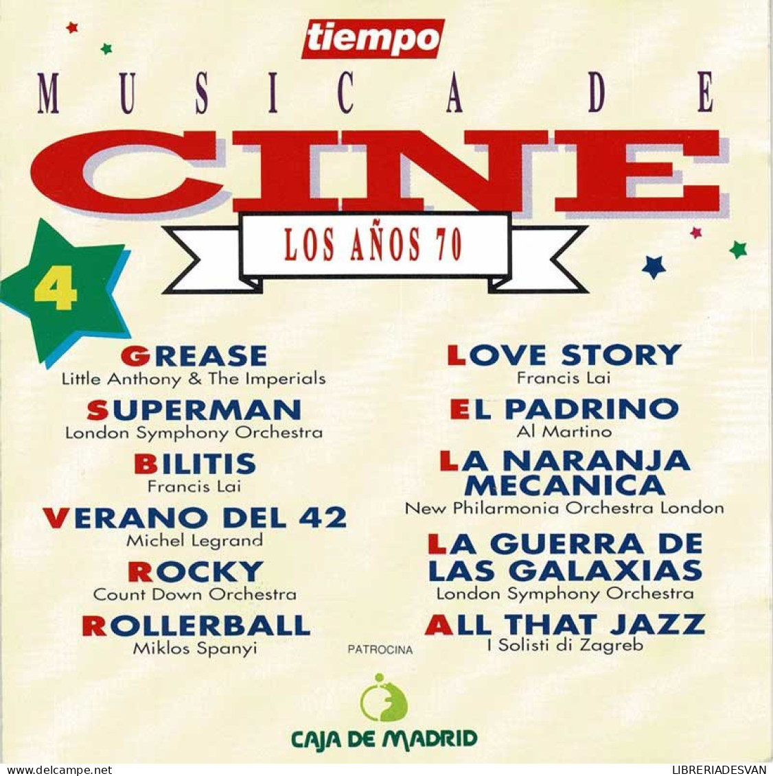 Música De Cine Vol. 4. Los Años 70. CD - Filmmusik