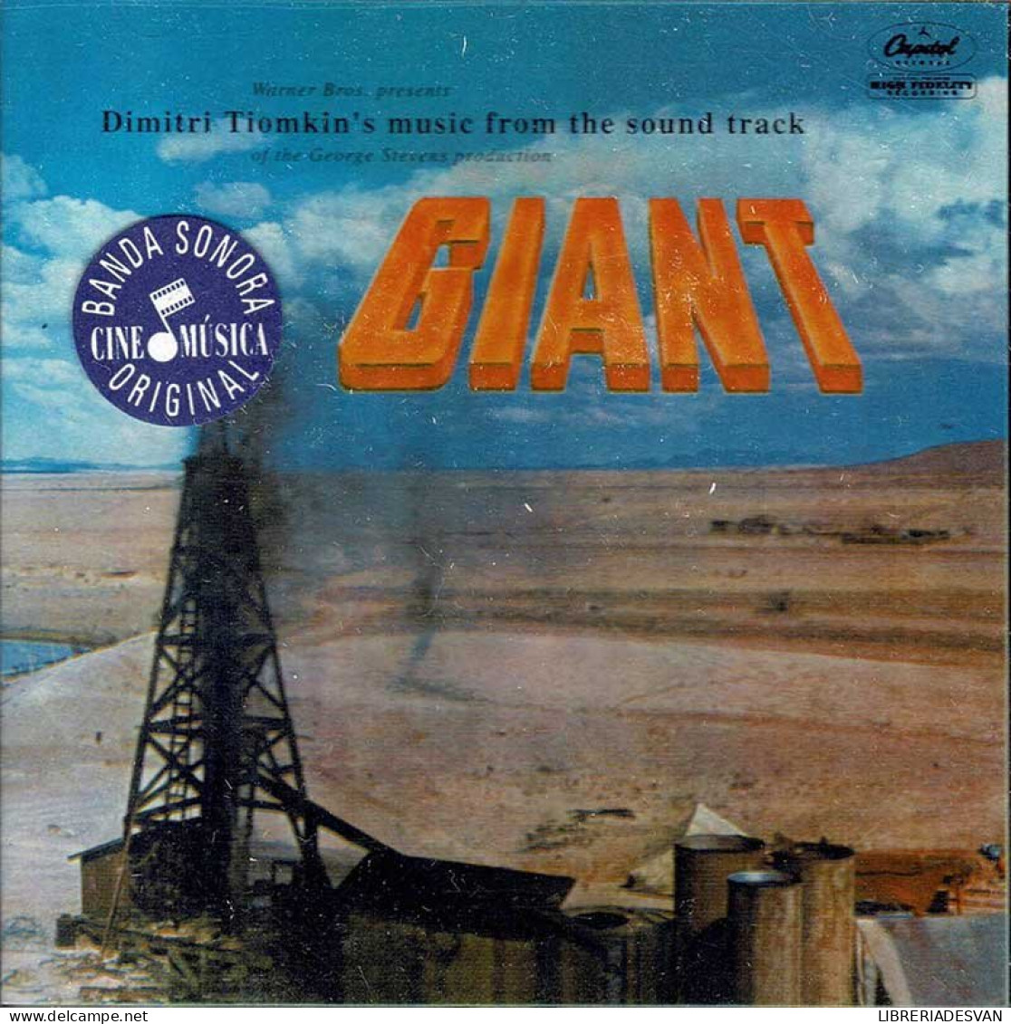 Dimitri Tiomkin - Giant. CD - Filmmusik