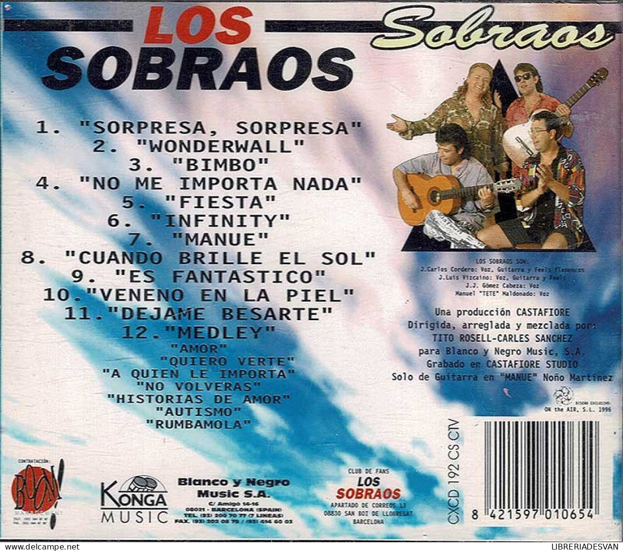 Los Sobraos - Sobraos. CD - Autres - Musique Espagnole