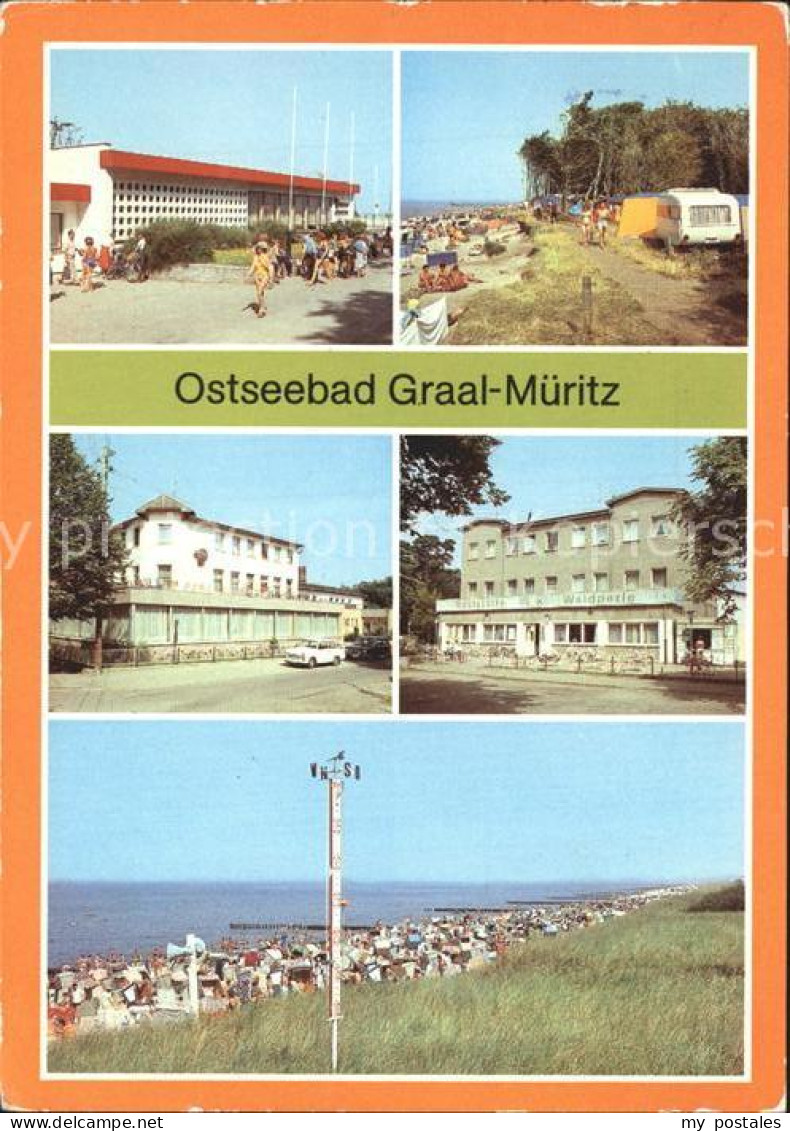 72382520 Graal-Mueritz Ostseebad Broilergaststaette Zeltplatz Uhlenflucht Hotel  - Graal-Müritz