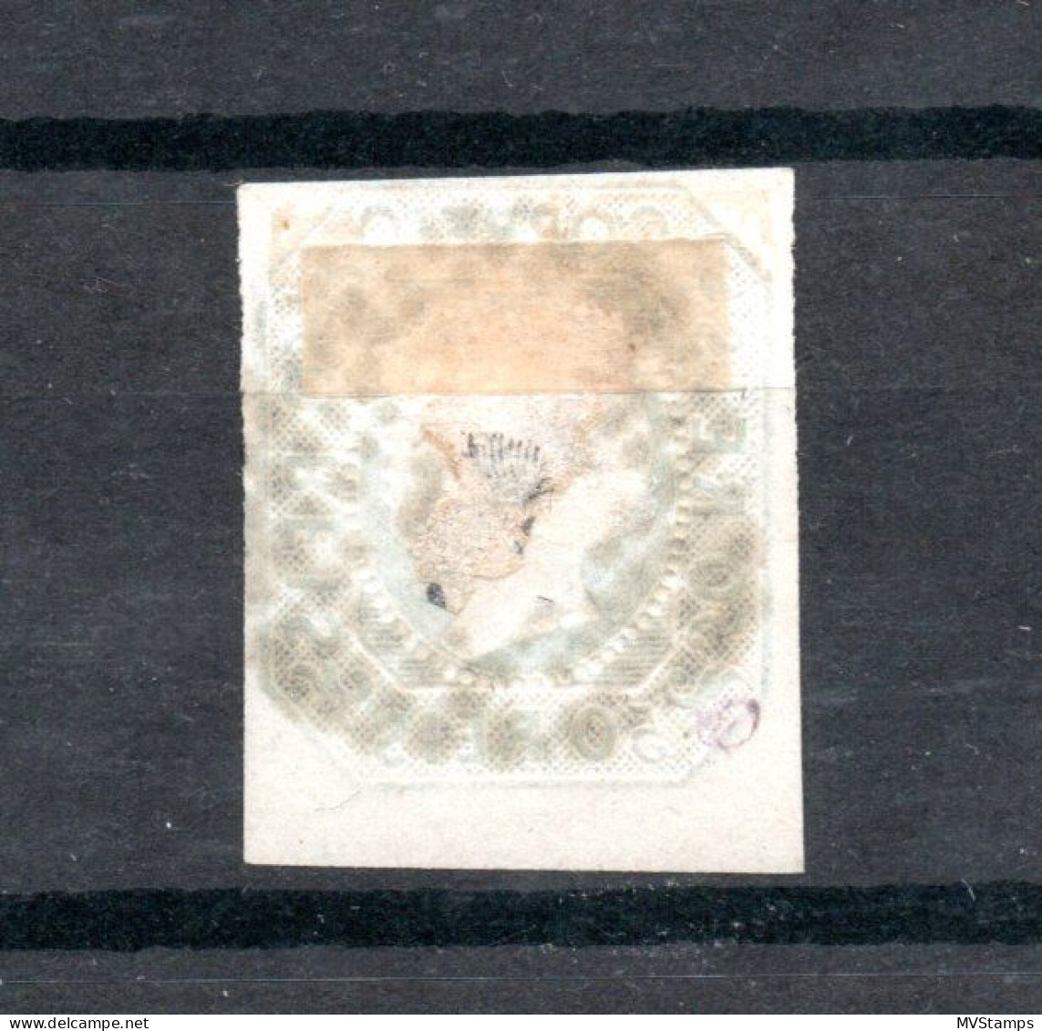 Portugal 1855 Old King Pedro V Stamp (Michel 7) Nice Used - Oblitérés