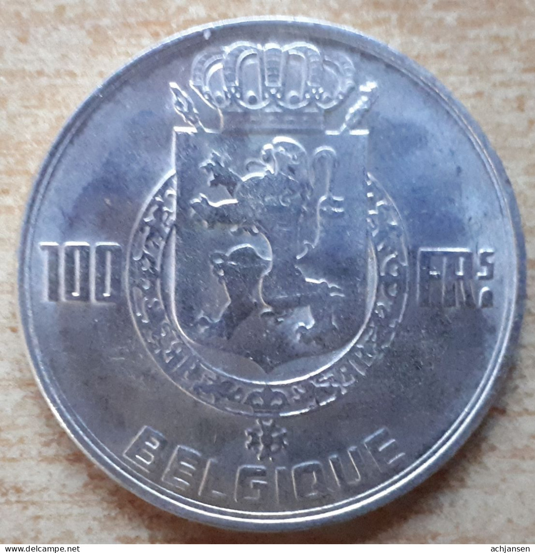 Sale: Belgium, 11 x 100 Francs 1948-1951 - silver