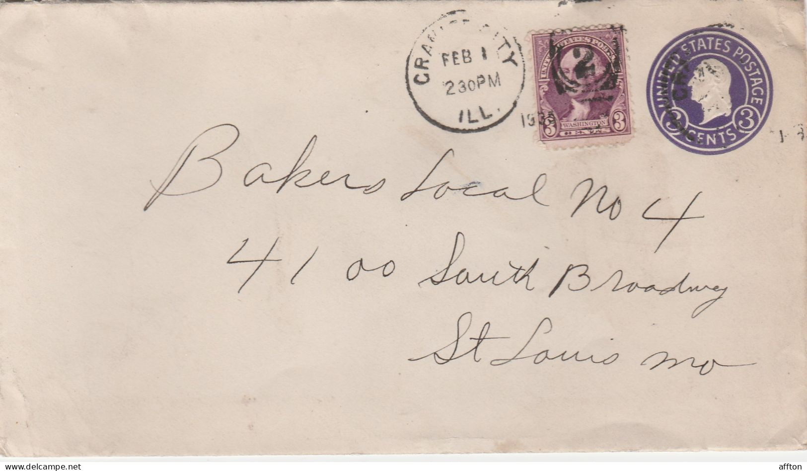 United States Old Cover Mailed - 1921-40