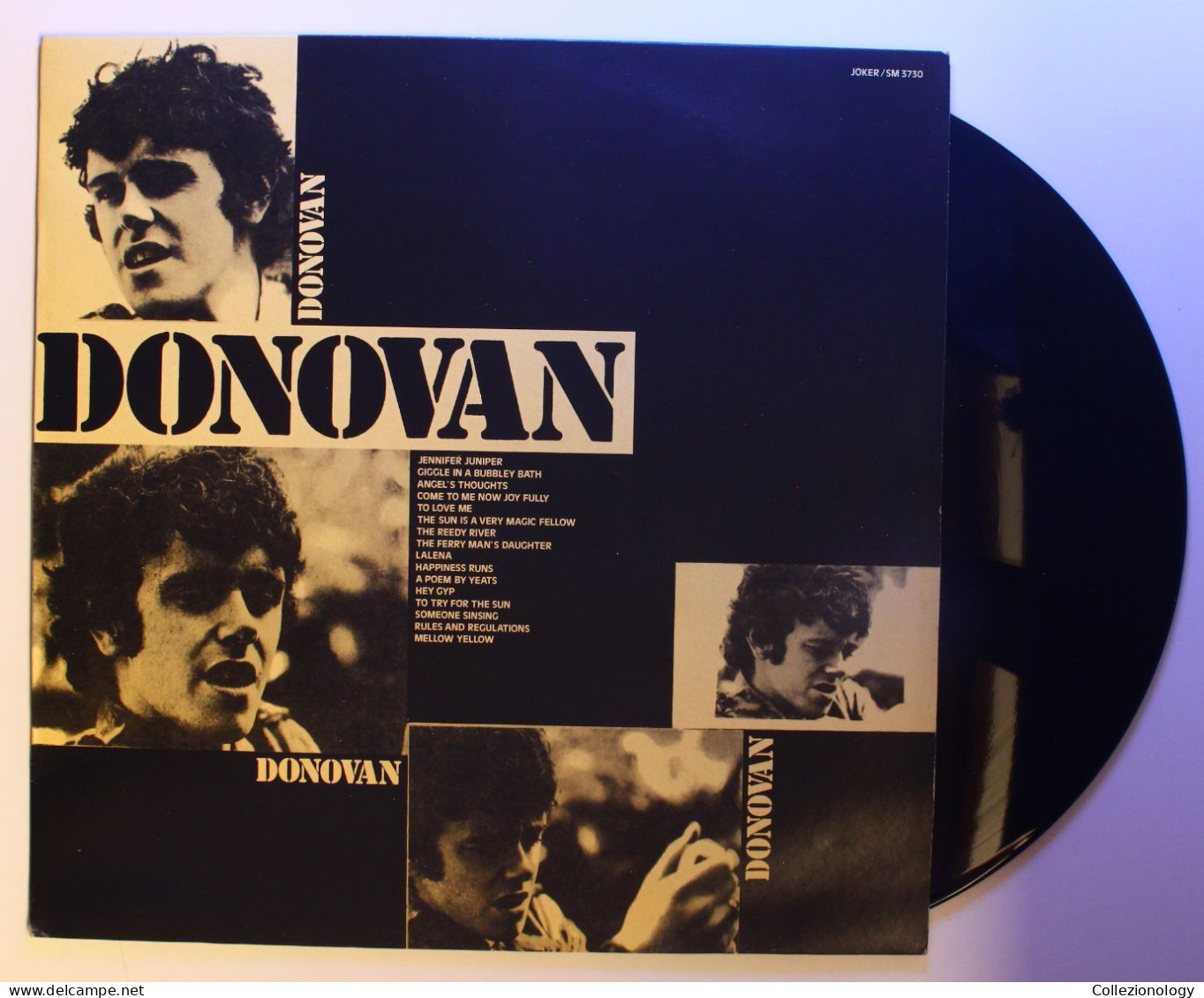 DISCO VINILE 33 GIRI 12" 1974 DONOVAN DONOVAN JOKER SM 3730 ITALY 0011 - Country & Folk