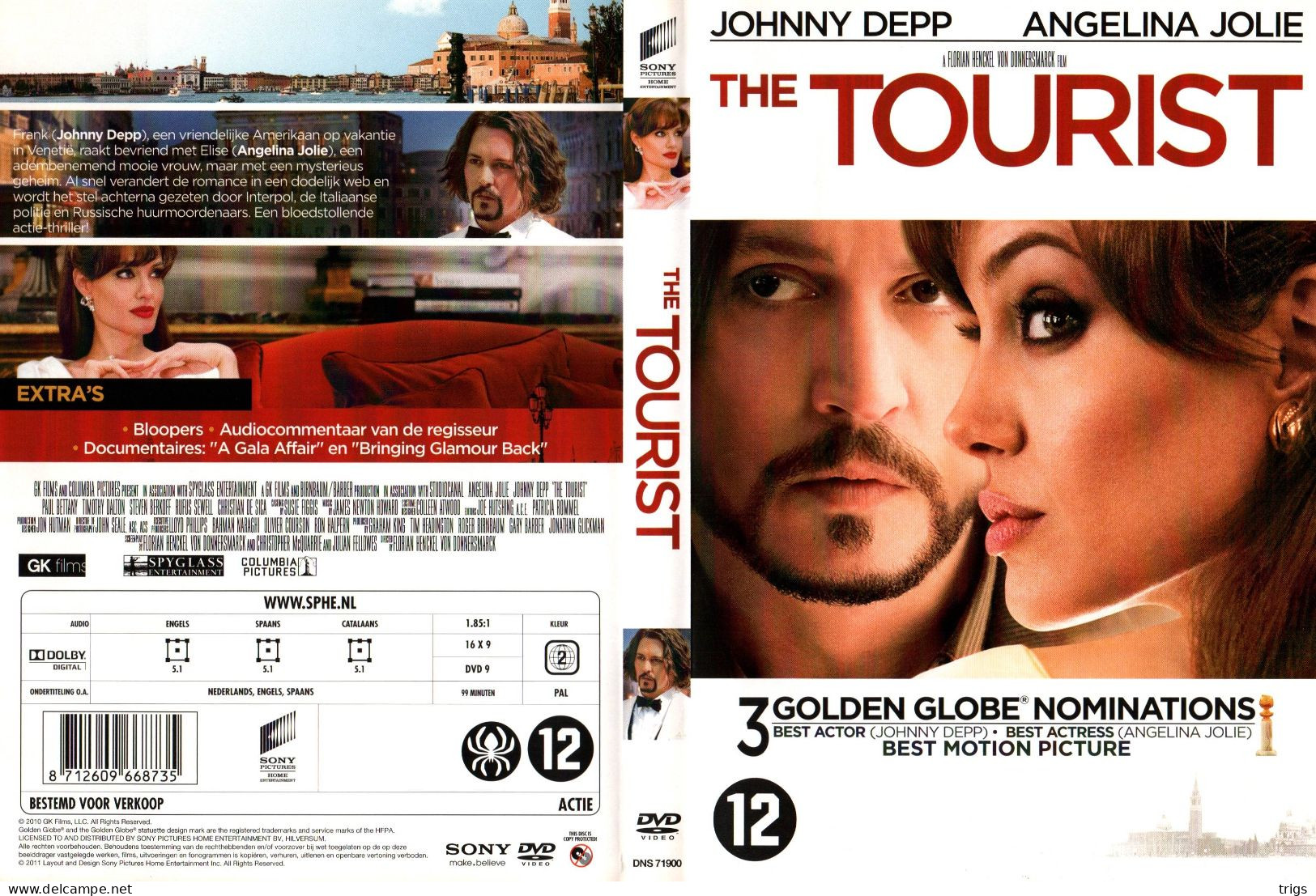 DVD - The Tourist - Krimis & Thriller