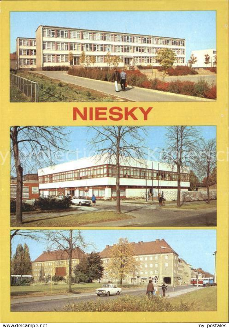 72375100 Niesky Herbert Balzer Oberschule Betriebsgaststaette Des MLK Und HOG Pi - Niesky