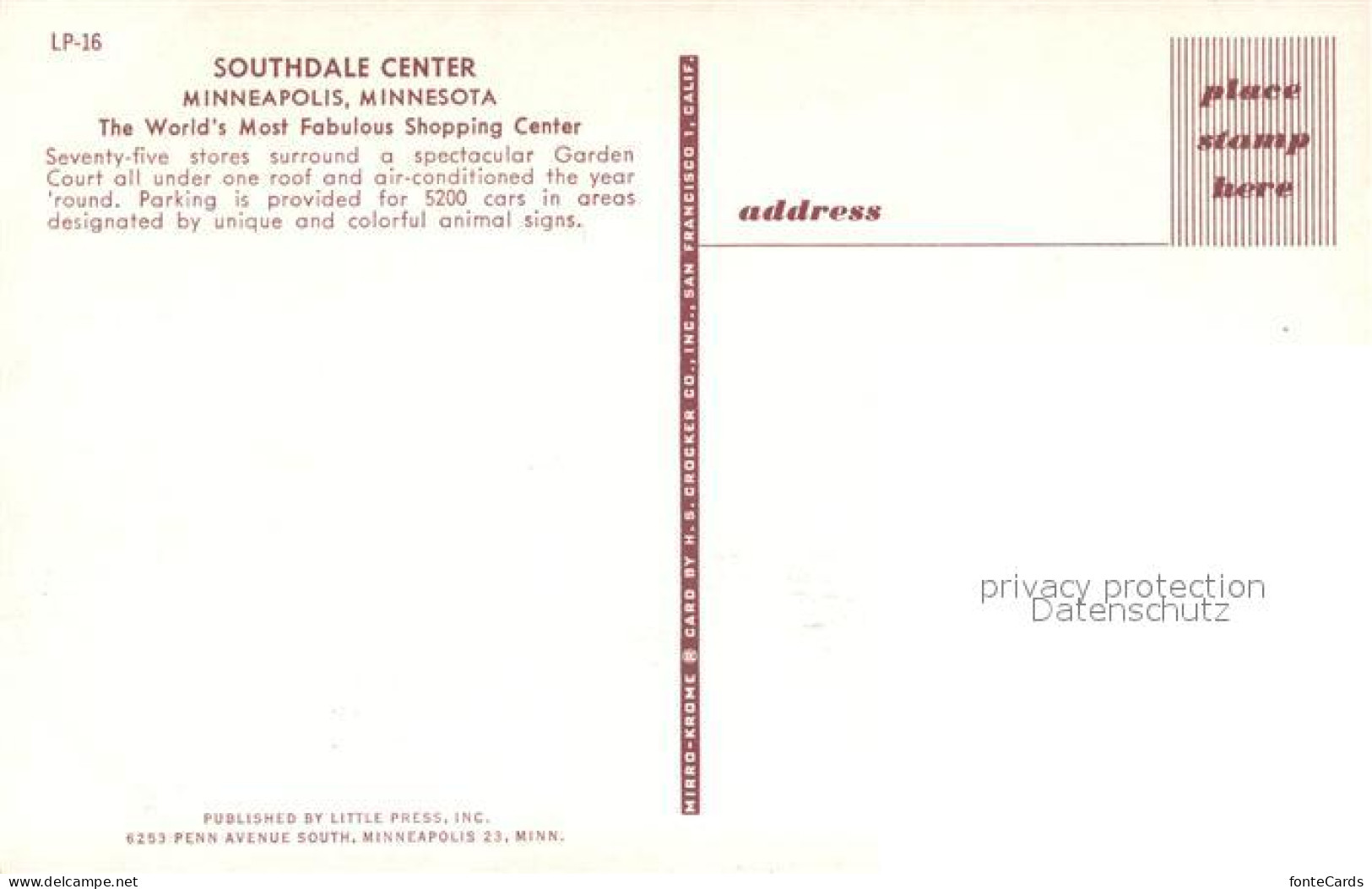 43193227 Minneapolis_Minnesota Southdale Center - Other & Unclassified