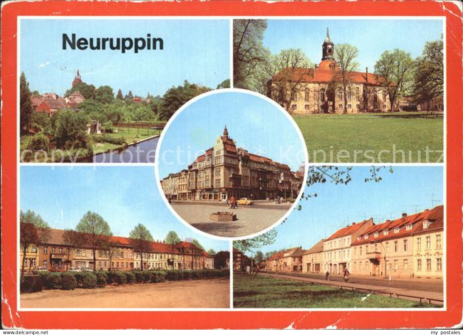 72372247 Neuruppin Alt Ruppin Pfarrkirche Ernst Thaelmann Platz Karl Marx Strass - Neuruppin