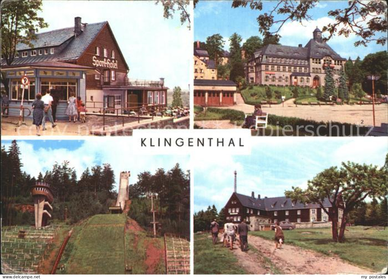 72366967 Klingenthal Vogtland HOG Sporthotel Rathaus Grosse Auerbergschanze Juge - Klingenthal