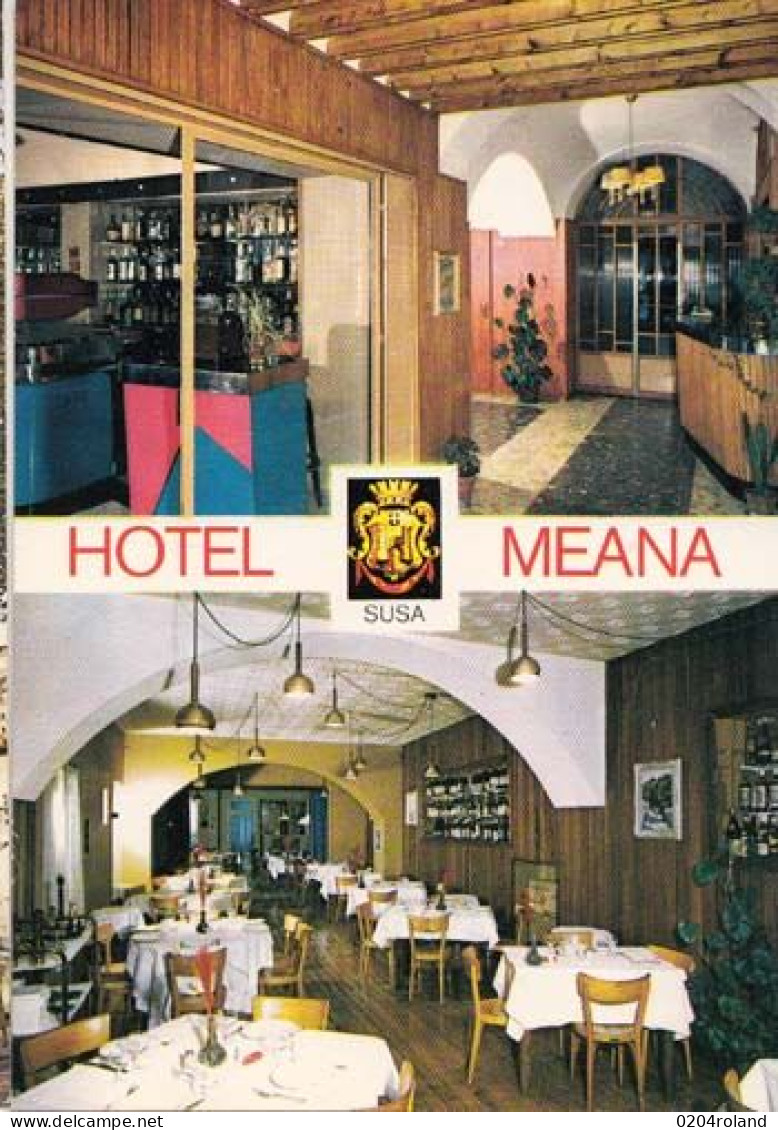 Carte Italie  -  Piemonte - Susa - Hotel Ristorante  " Meana "   : Achat Immédiat - Bars, Hotels & Restaurants