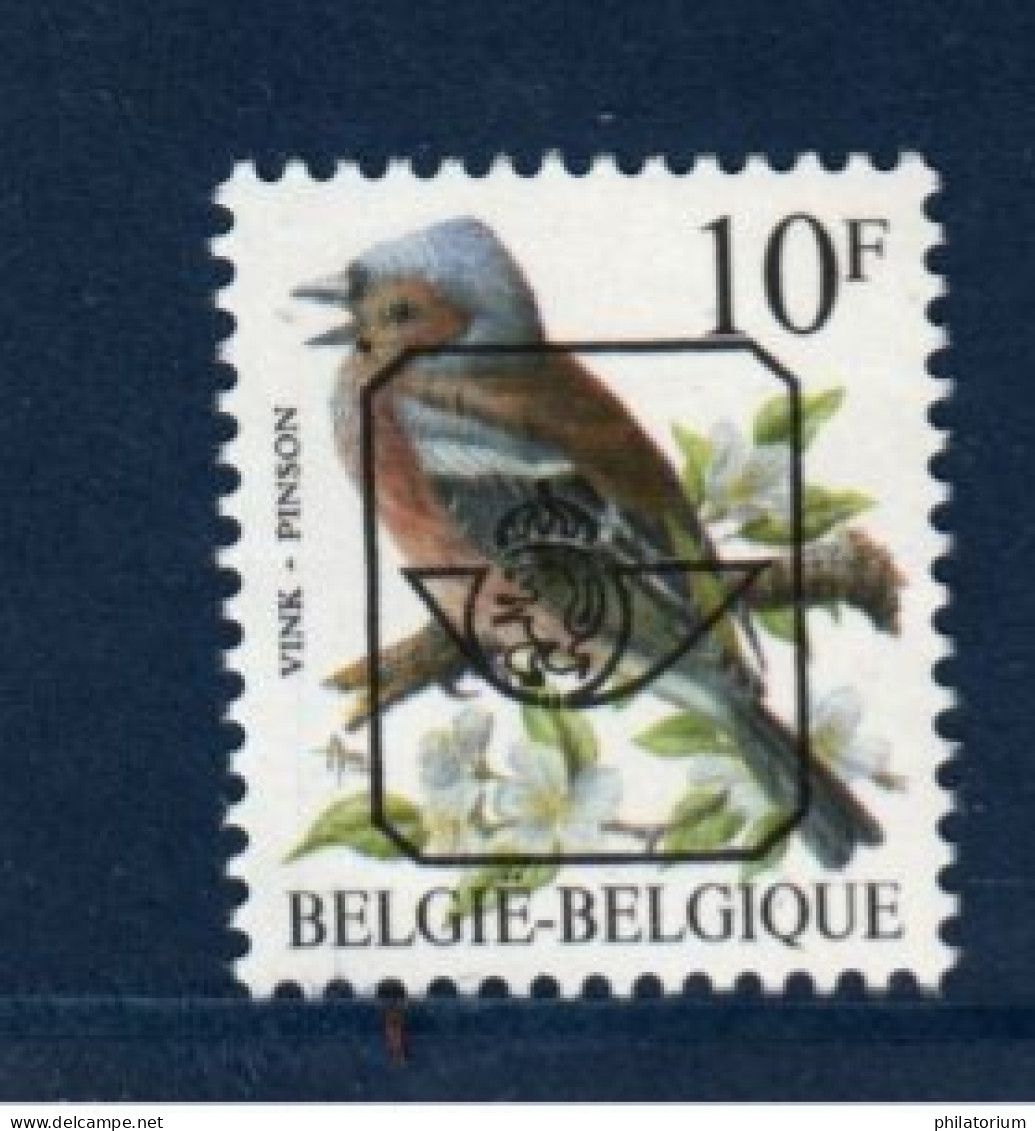 Belgique België, **, Yv Preo 512, Mi 2404xV, Pinson Des Arbres, - Typos 1986-96 (Oiseaux)