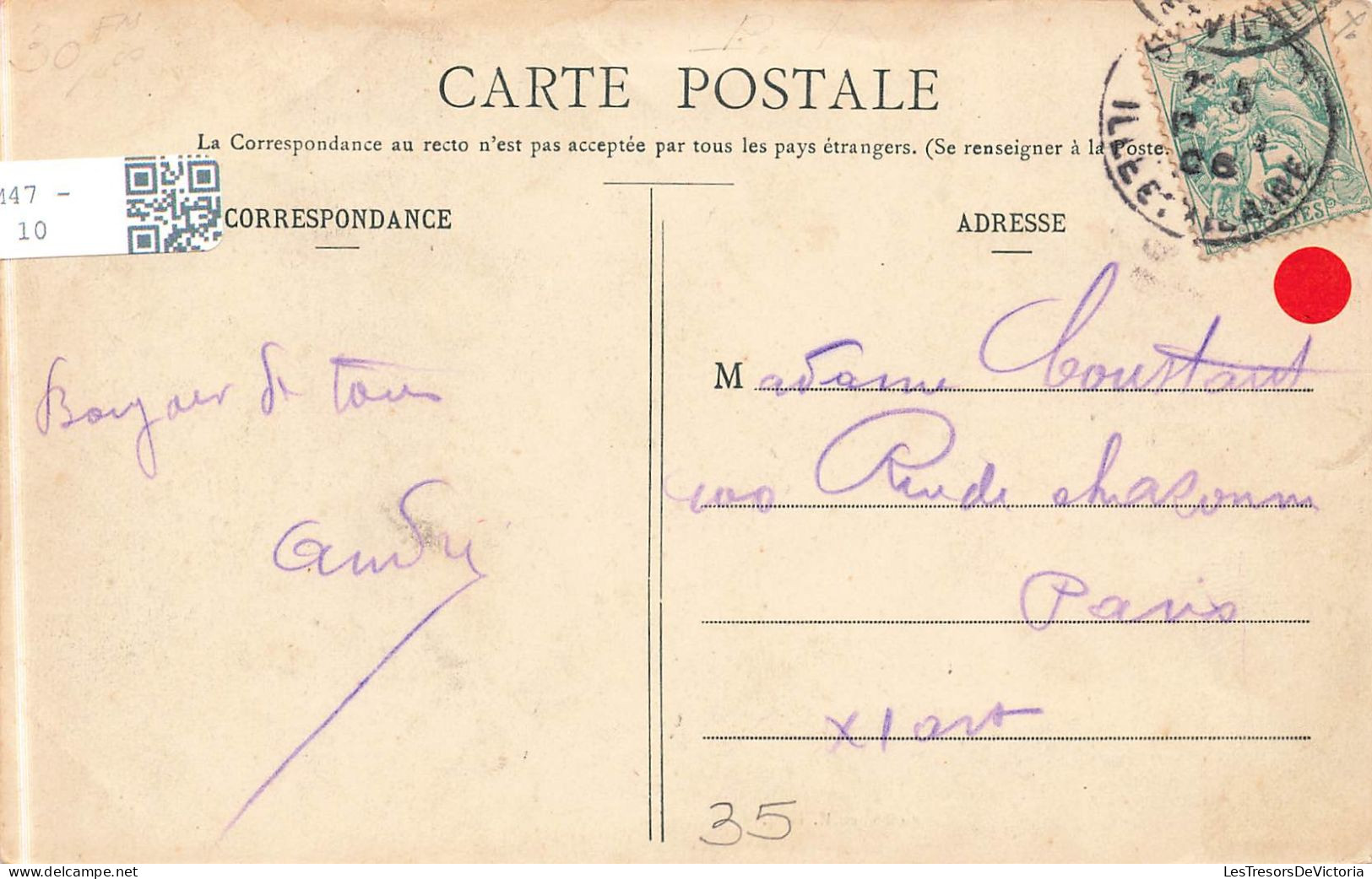 FRANCE - Dinard - Vue Sur La Plage - Animé - Collection H L M - Vue Des Maisons Derrière - Carte Postale Ancienne - Dinard