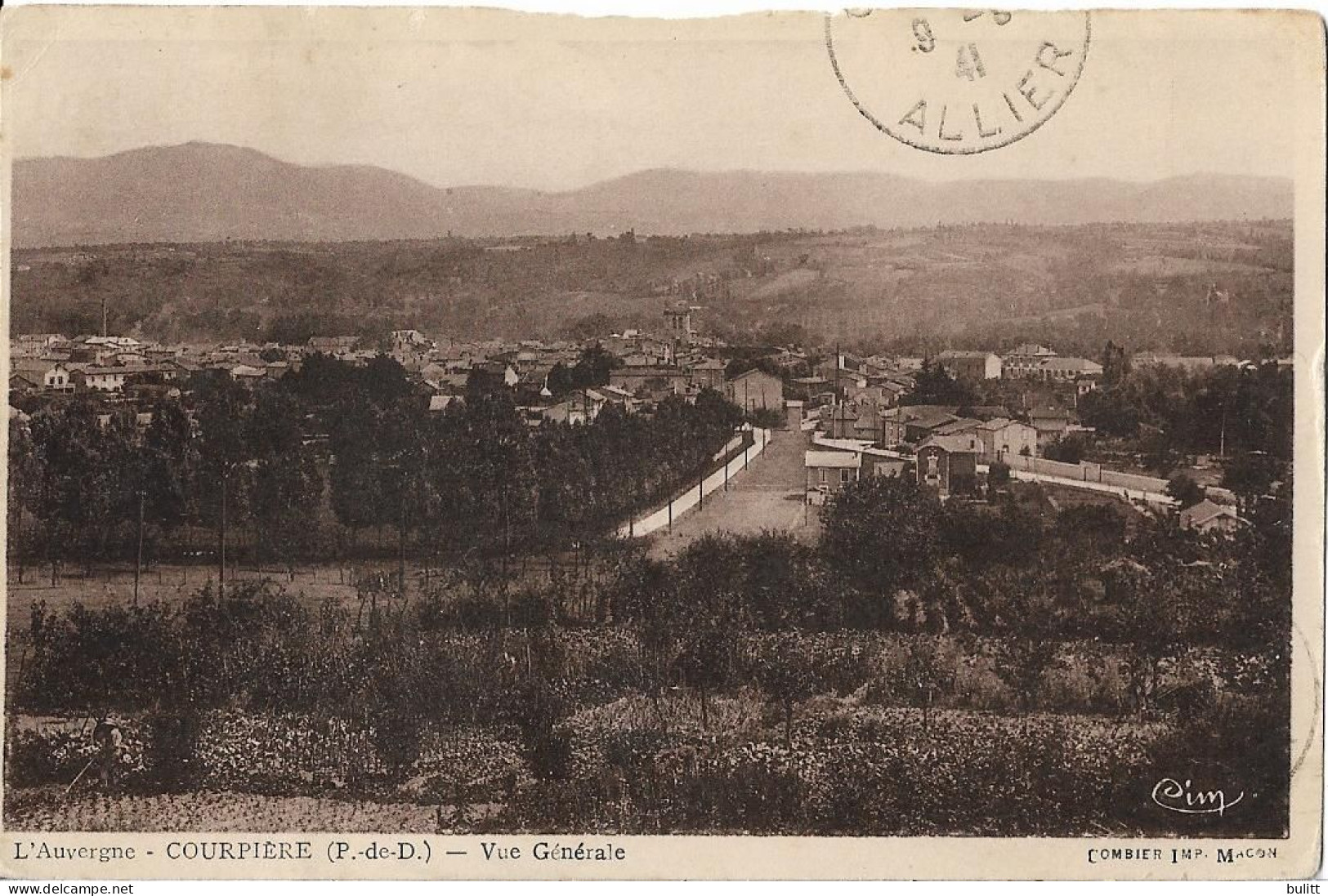 COURPIERE - Vue Générale - Courpiere