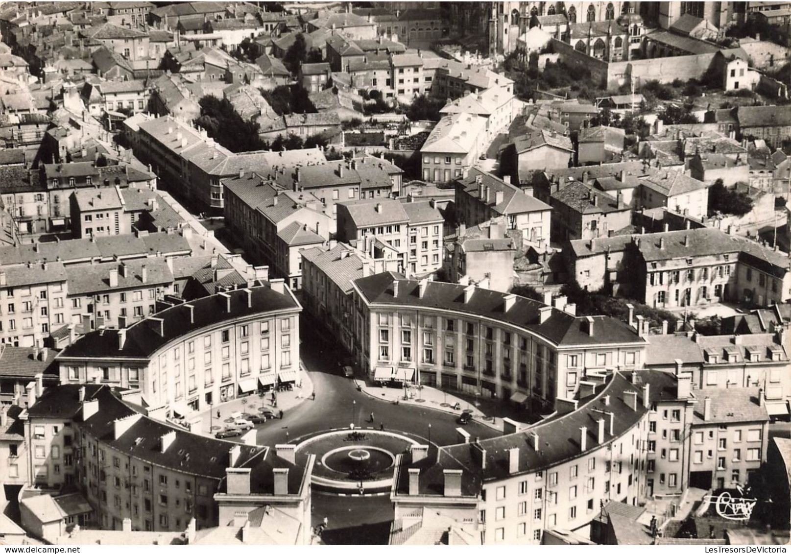 FRANCE - Toul - Vue Aérienne Sur La Place Des 3 évêchés  - Carte Postale - Toul