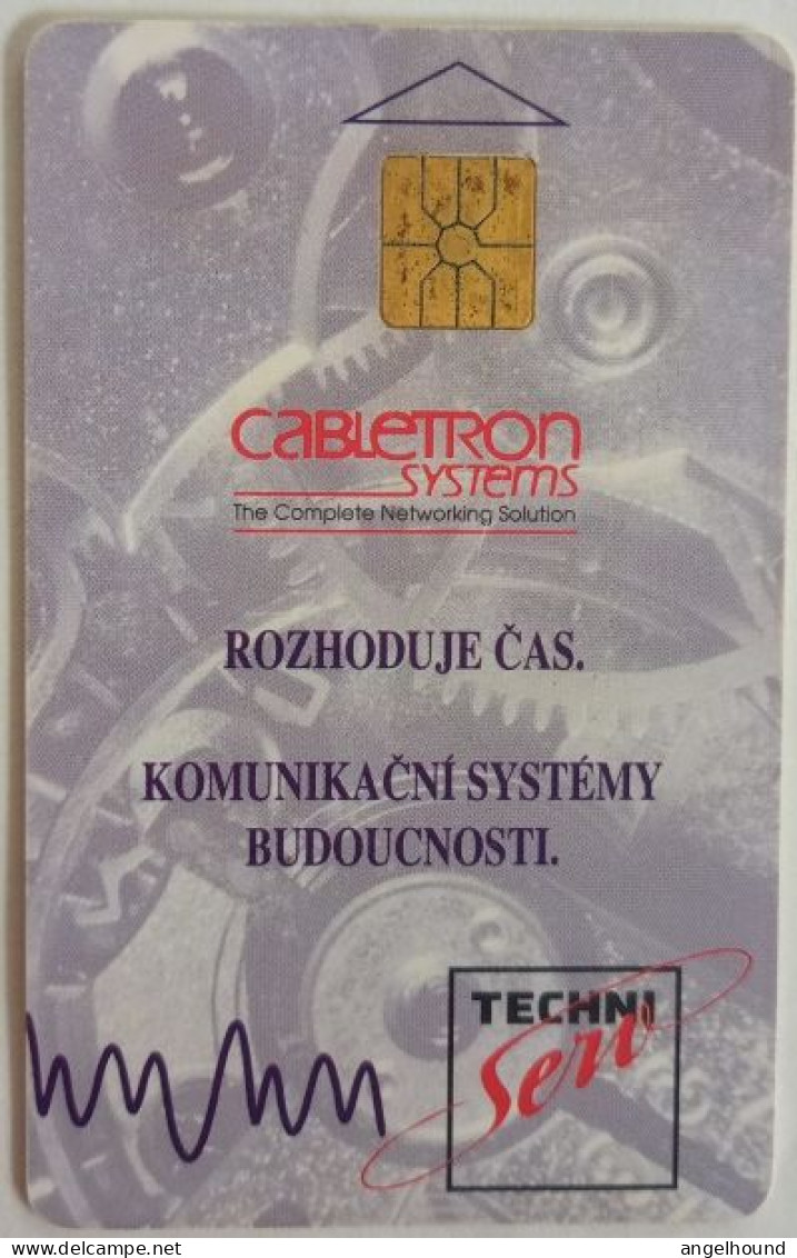 Czech Republic SPT 50 Units Chip Card - Promotion - Company Cabletron - Czech Republic